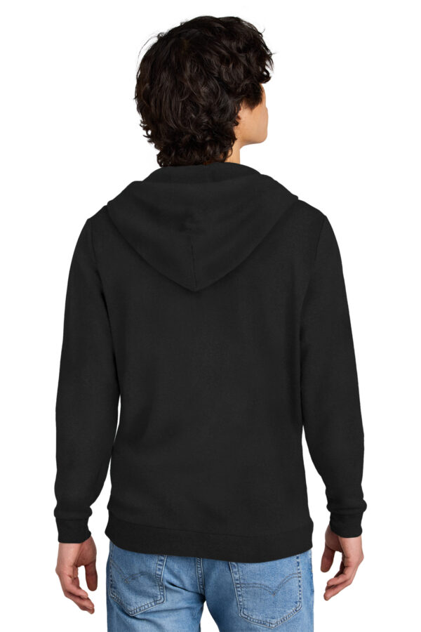 DT1302 District® Perfect Tri® Fleece Full-Zip Hoodie - Image 2