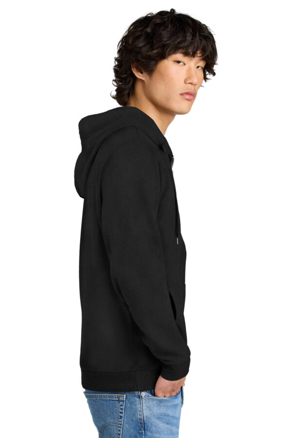 DT1302 District® Perfect Tri® Fleece Full-Zip Hoodie - Image 3