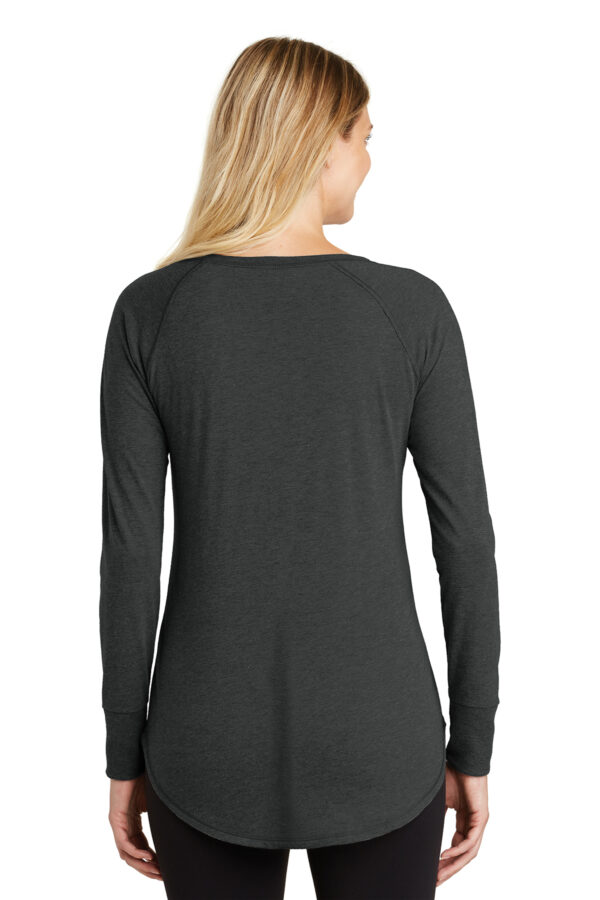 DT132L District ® Women?s Perfect Tri ® Long Sleeve Tunic Tee - Image 2