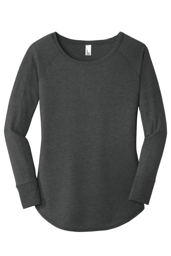 DT132L District ® Women?s Perfect Tri ® Long Sleeve Tunic Tee - Image 4