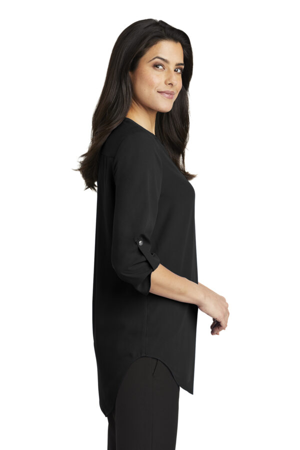 LW701 Port Authority ® Ladies 3/4-Sleeve Tunic Blouse - Image 4