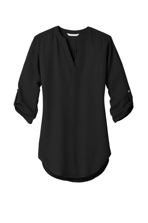 LW701 Port Authority ® Ladies 3/4-Sleeve Tunic Blouse - Image 2